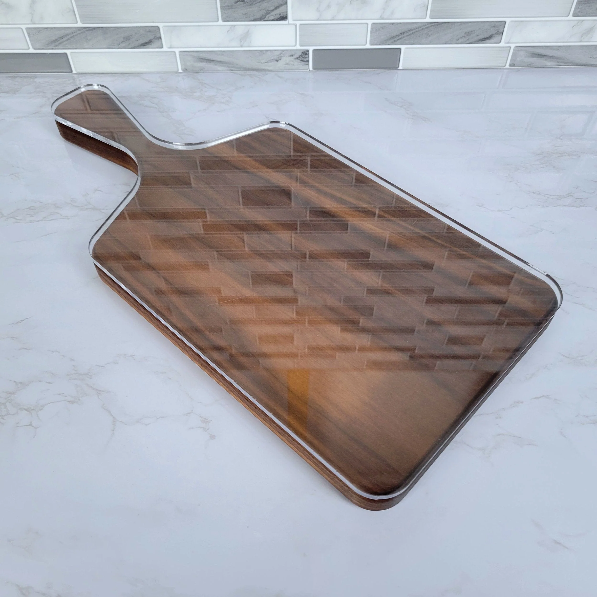 15x7 inch Skinny Necktie Full Charcuterie Board Template - Image 3