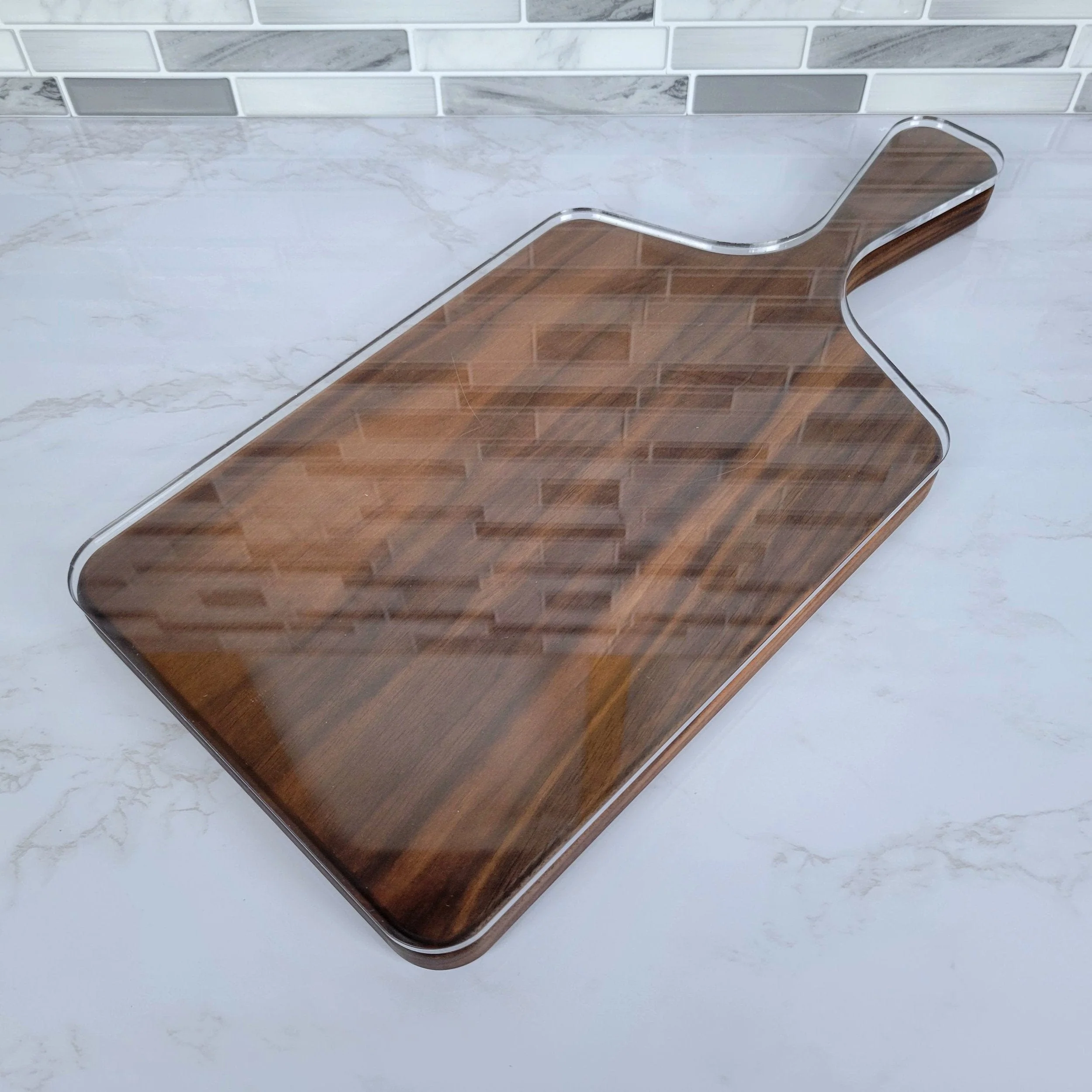 15x7 inch Skinny Necktie Full Charcuterie Board Template - Image 4