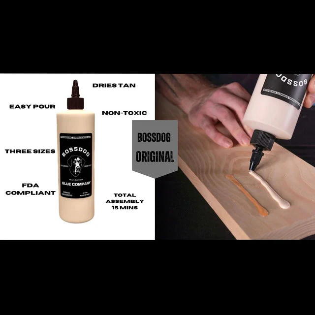8.5 fl oz BOSSDOG Wood Glue | TAN - Image 6