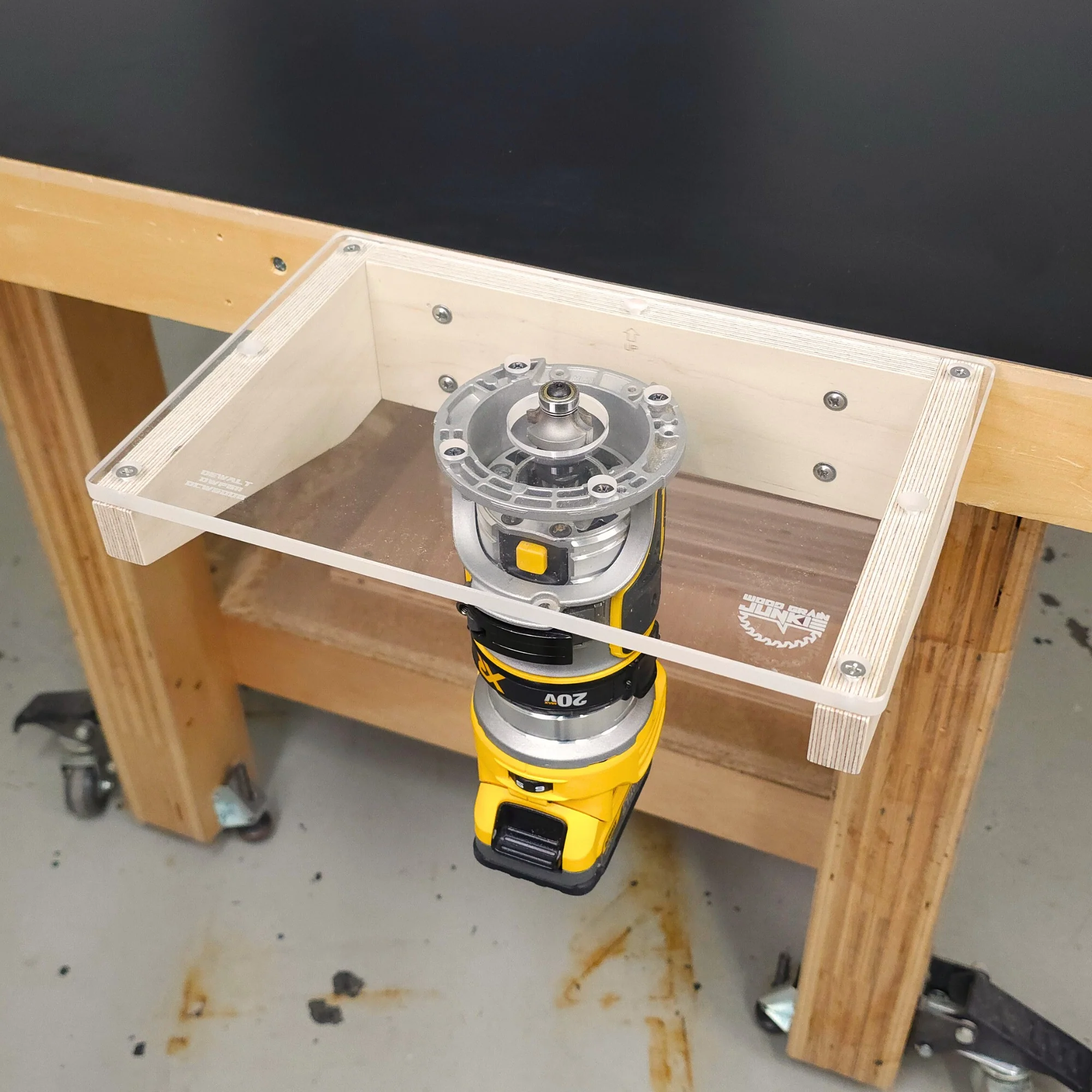 Baltic Birch Mounting Bracket for Trim Router Table Plate - Image 5