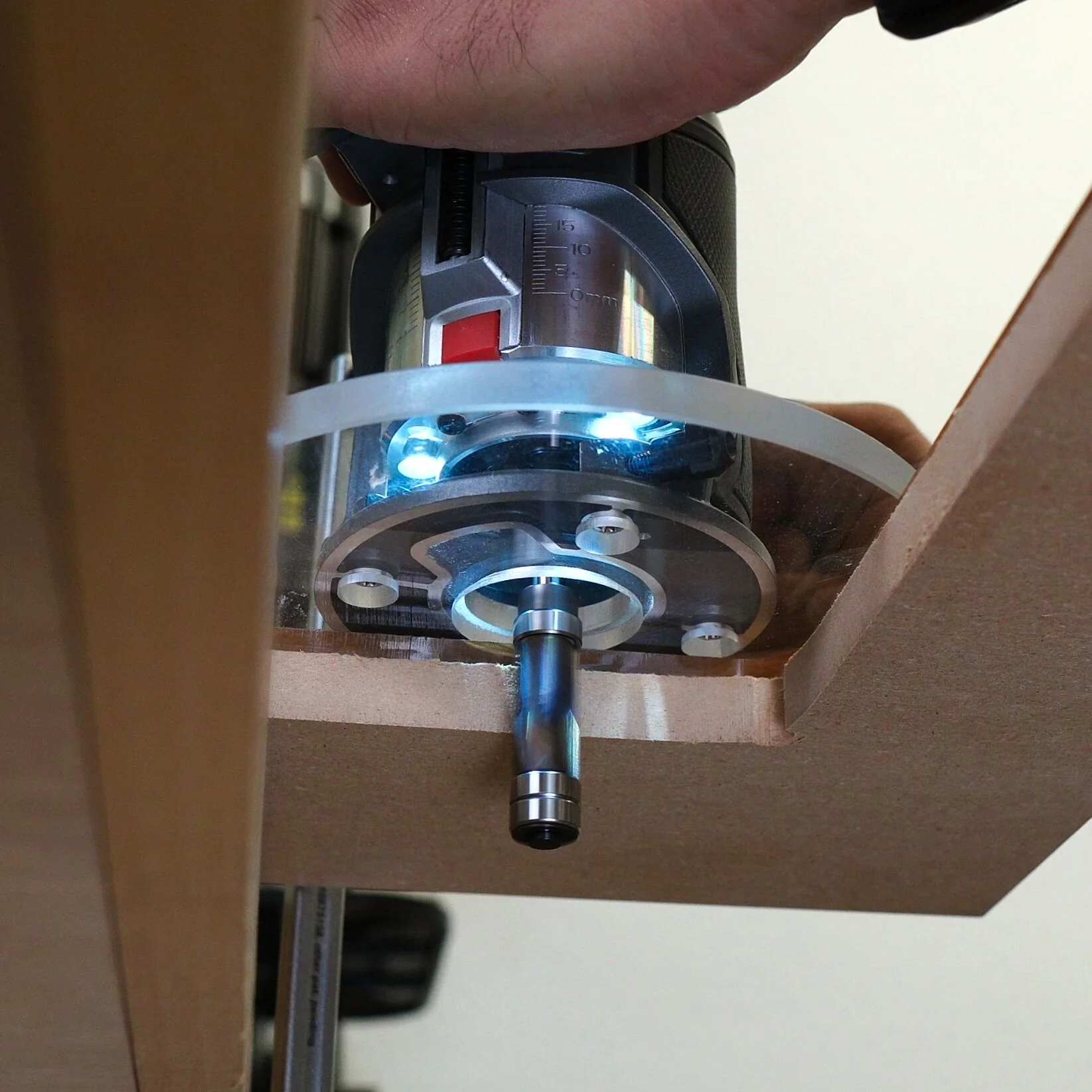 TrimFit Pro® SINGLE GRIP Blank Router Base Plate - Image 8