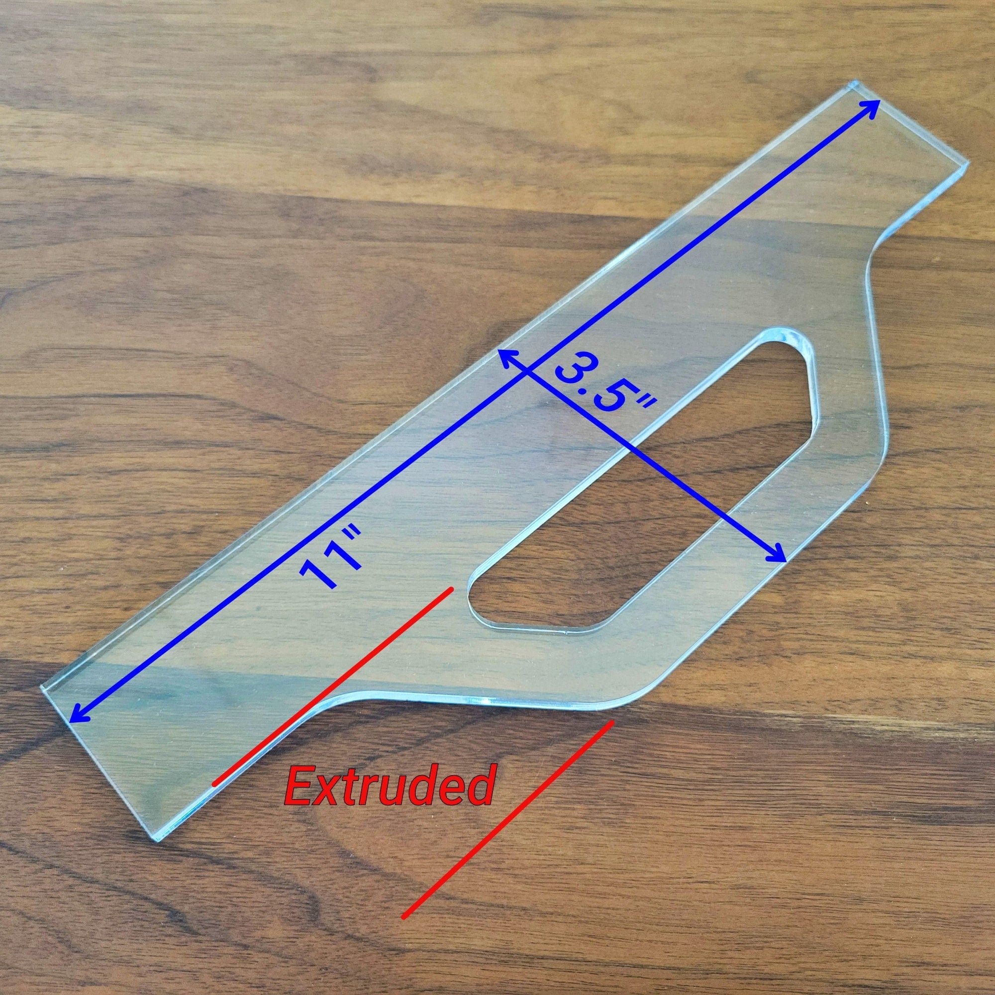 Charcuterie Board Handle Acrylic Router Template - Image 3