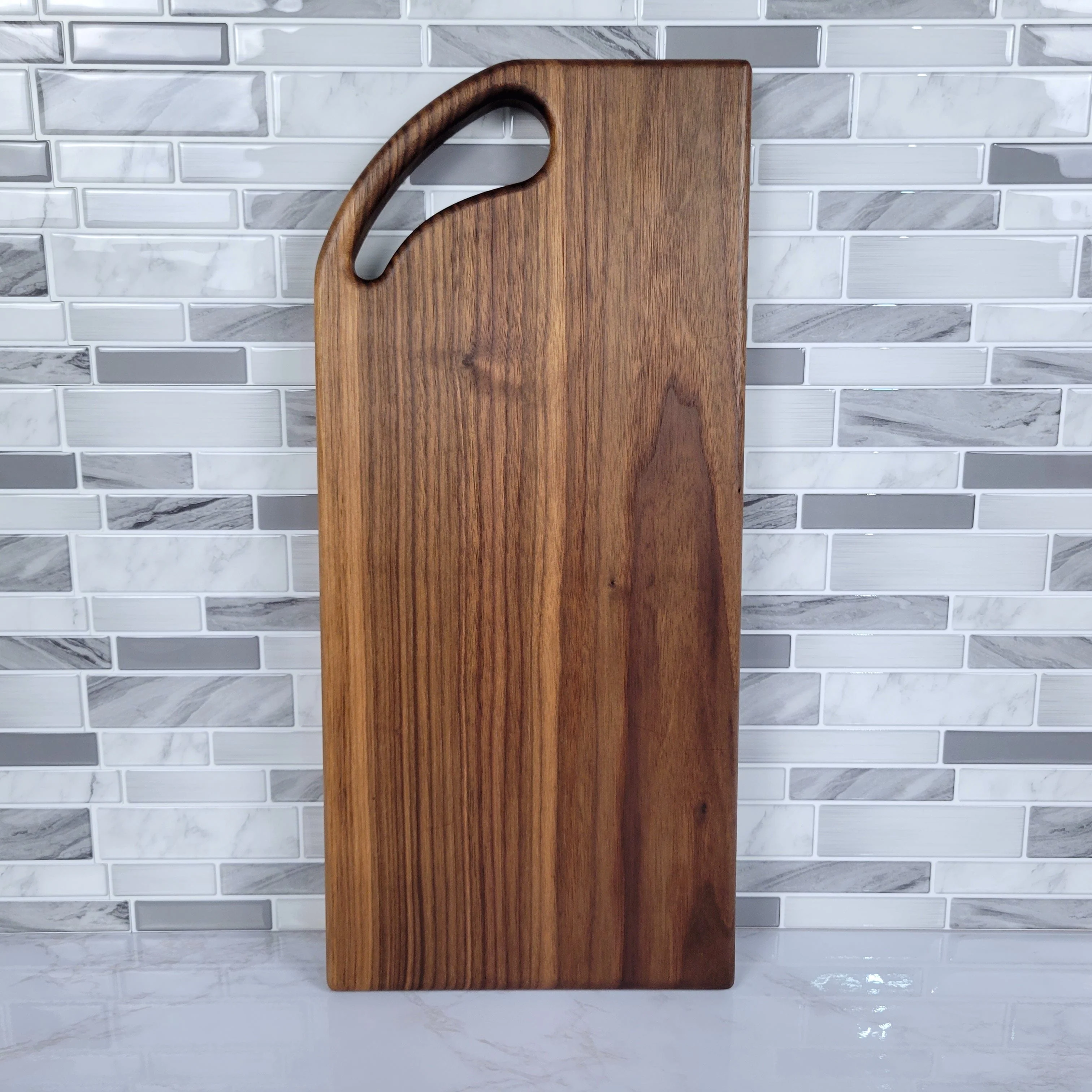 Curves Charcuterie Board Handle Acrylic Router Template - Image 7