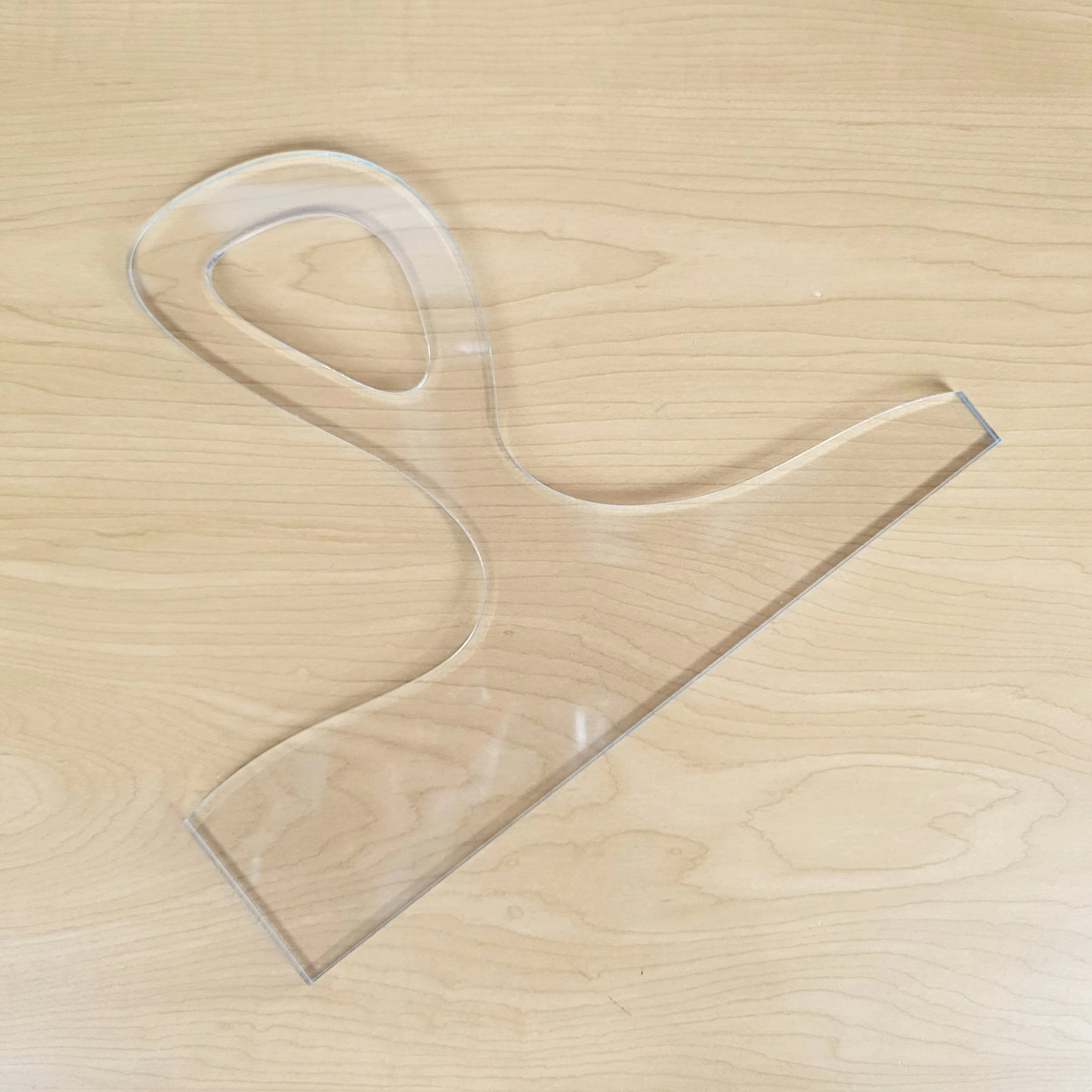 Curvy Charcuterie Board Handle Acrylic Router Template - Image 8