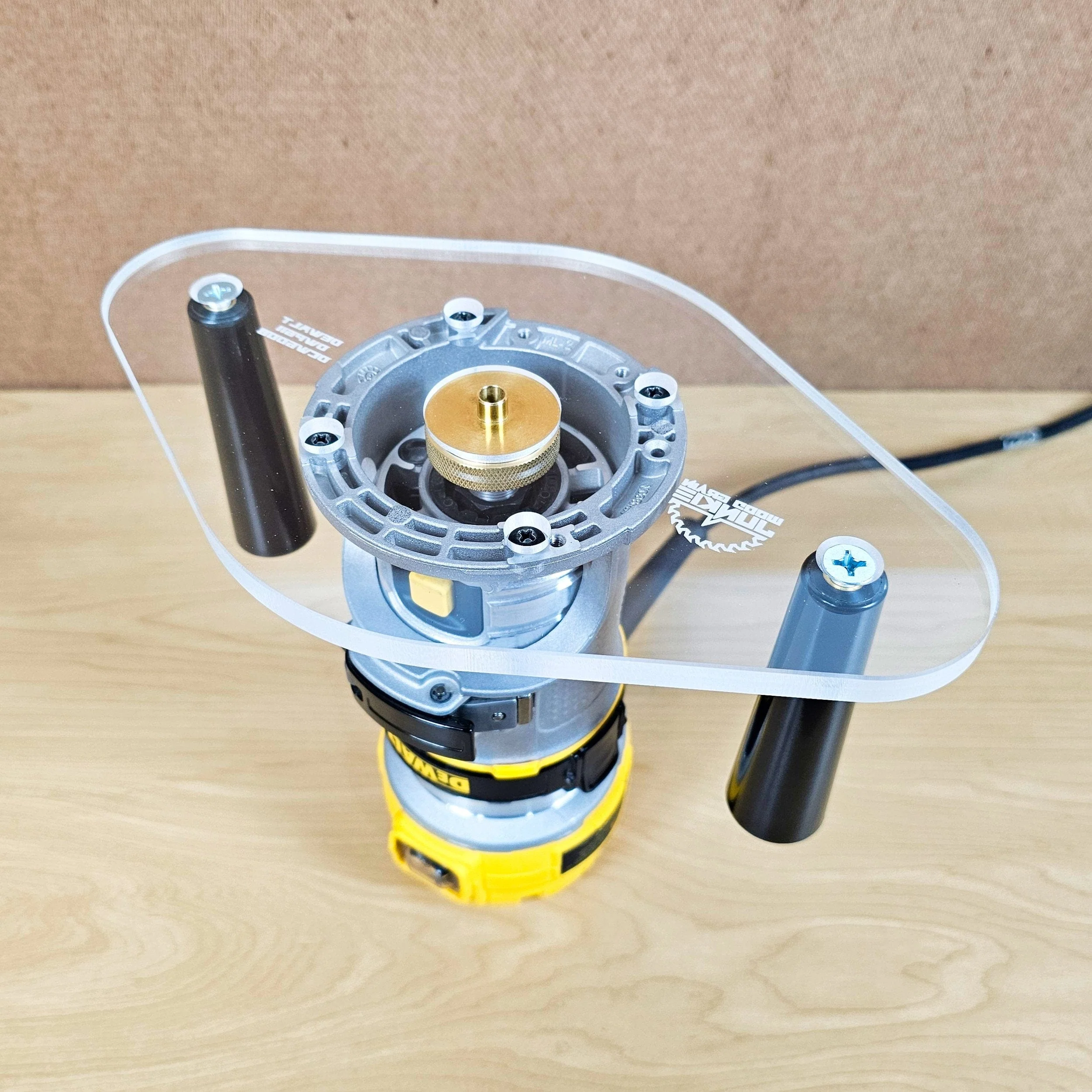 TrimFit Pro® DUAL GRIP Router Base Plate for DeWalt DWP611 and DCW600B - Image 4