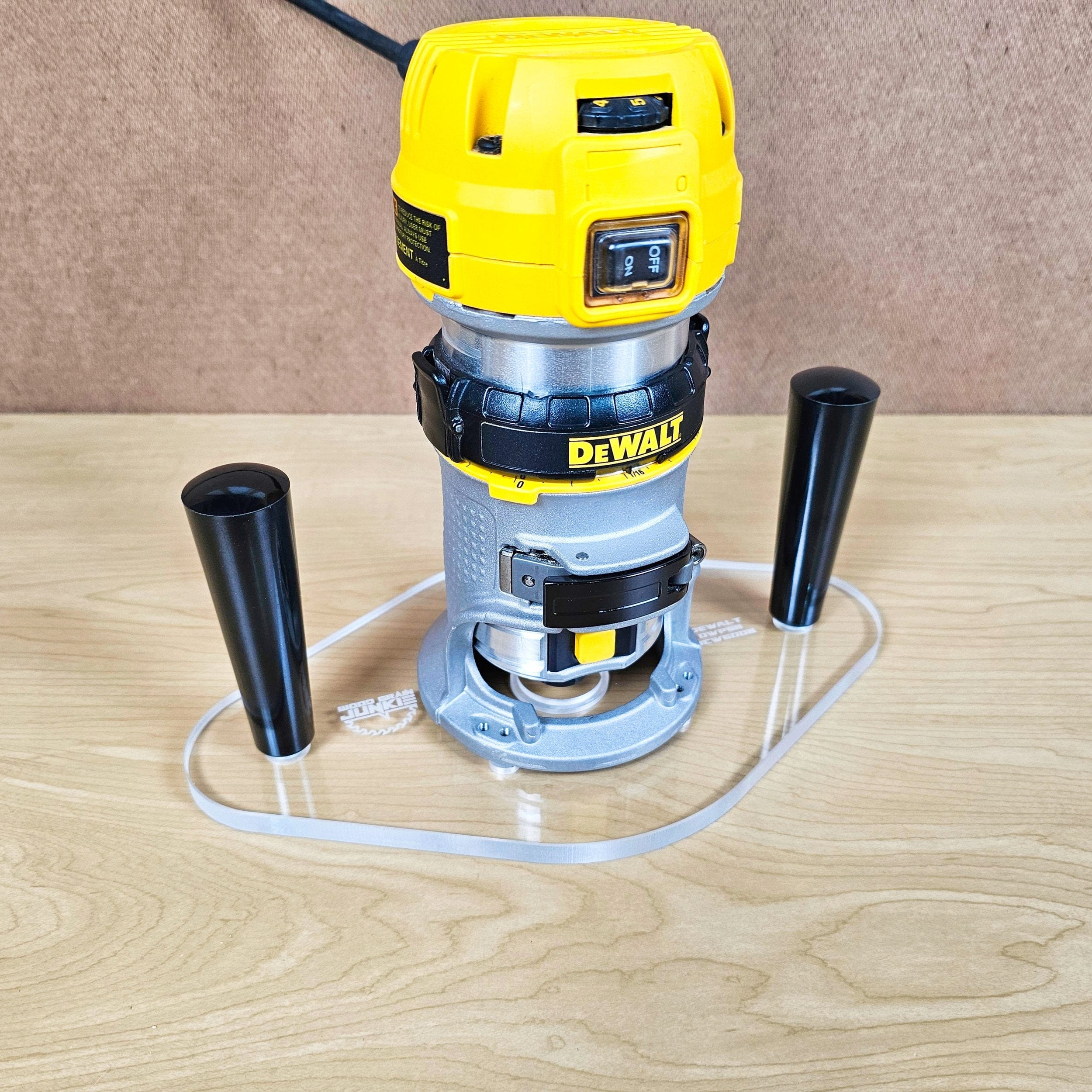 TrimFit Pro® DUAL GRIP Router Base Plate for DeWalt DWP611 and DCW600B - Image 7