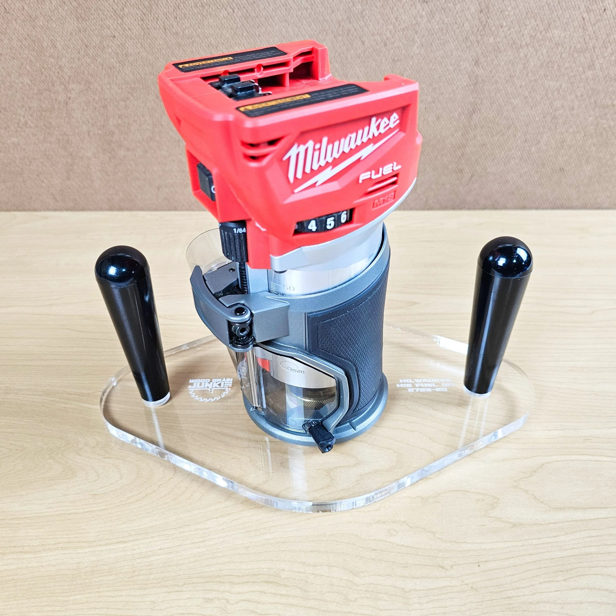 TrimFit Pro® DUAL GRIP Router Base Plate for Milwaukee M18 FUEL 2723-20 - Image 8