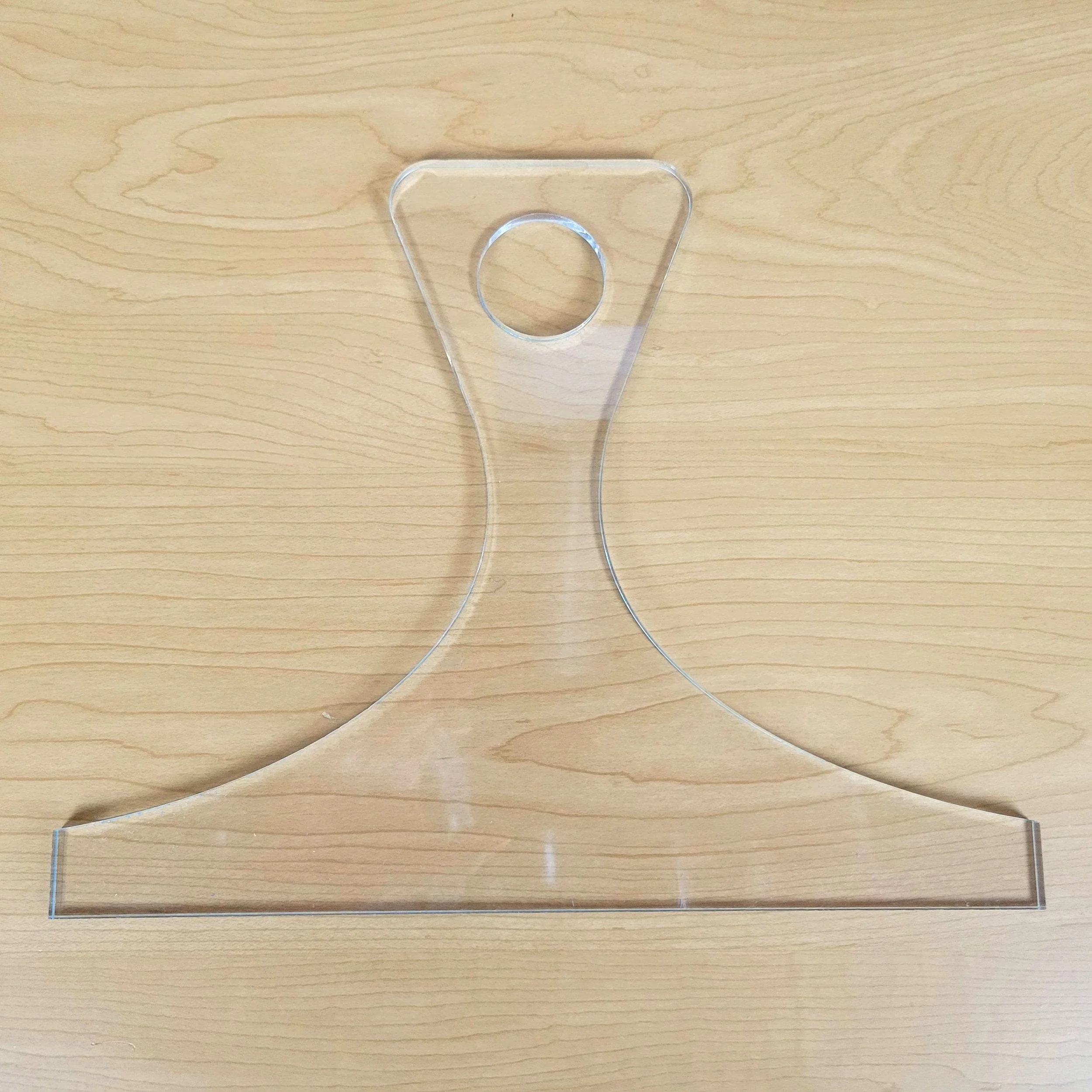Flat Top Charcuterie Board Handle Acrylic Router Template - Image 8
