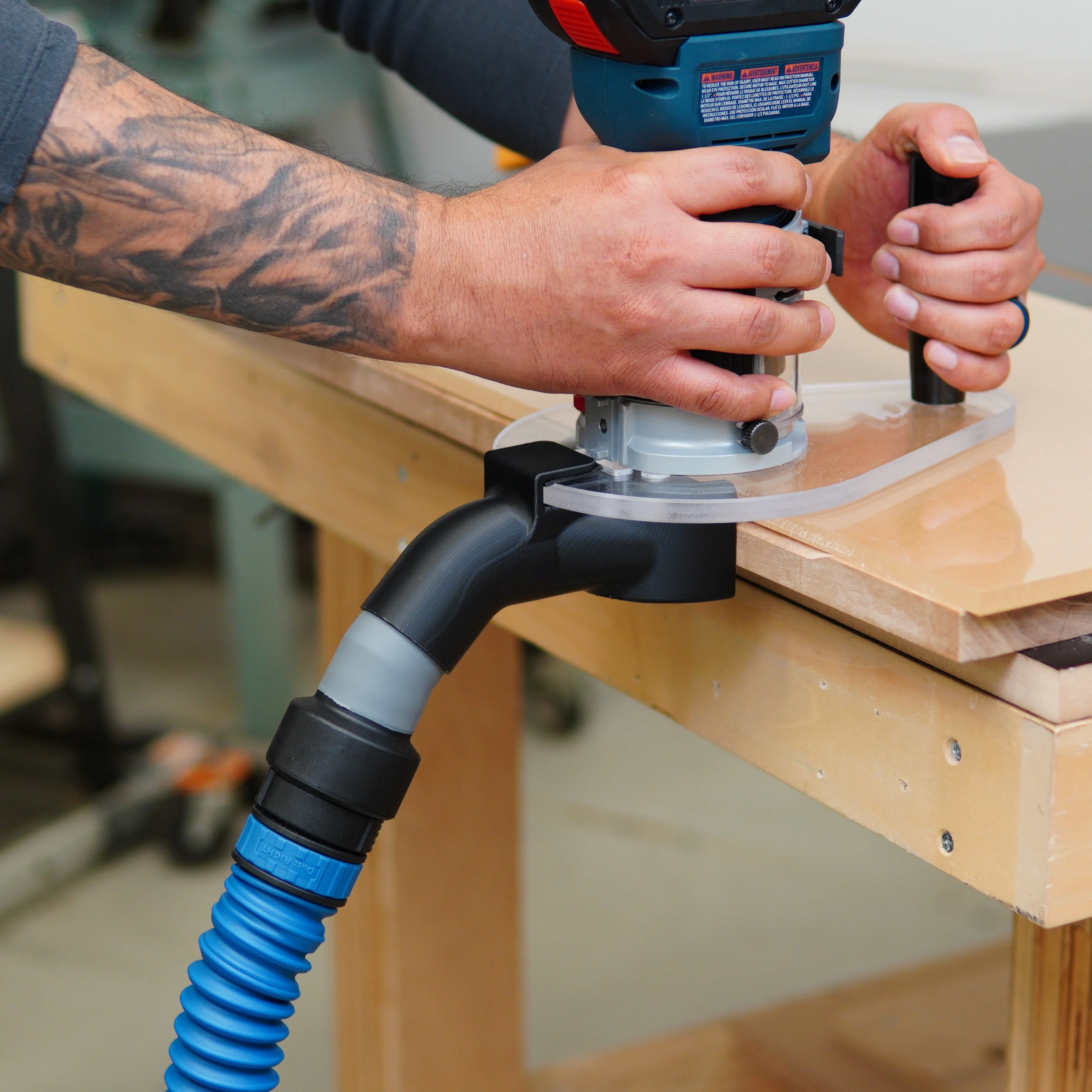 FrictionFit Dust Hood - Tool-Less - Image 9