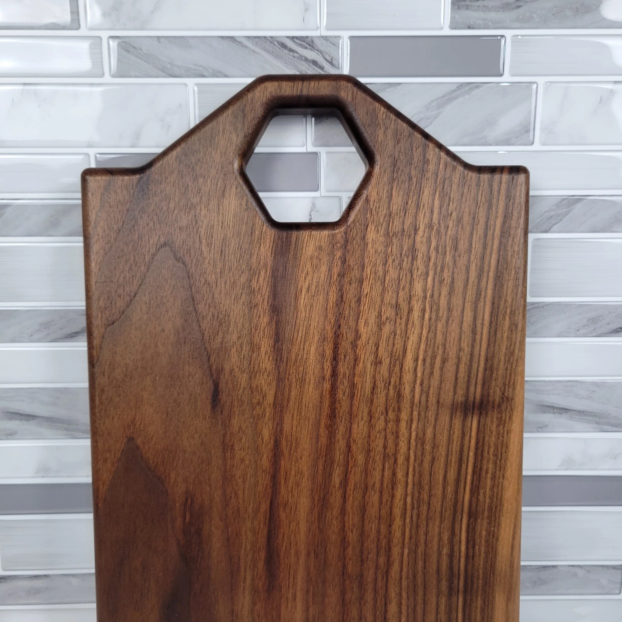 Honeycomb Charcuterie Board Handle Acrylic Router Template - Image 9
