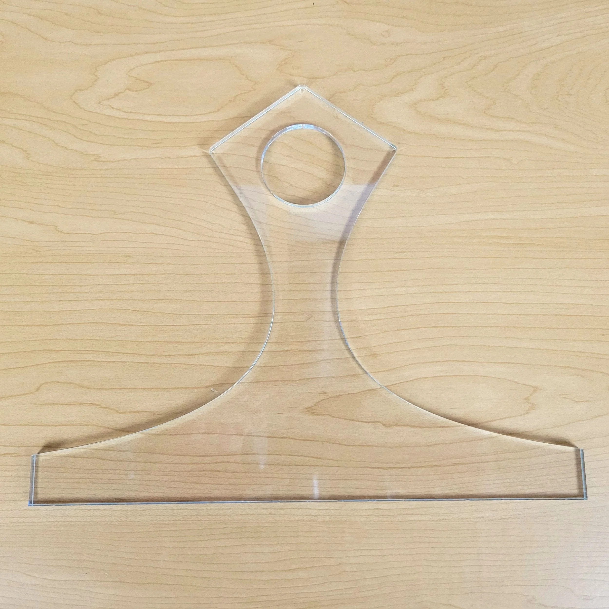 Kite Charcuterie Board Handle Acrylic Router Template - Image 7