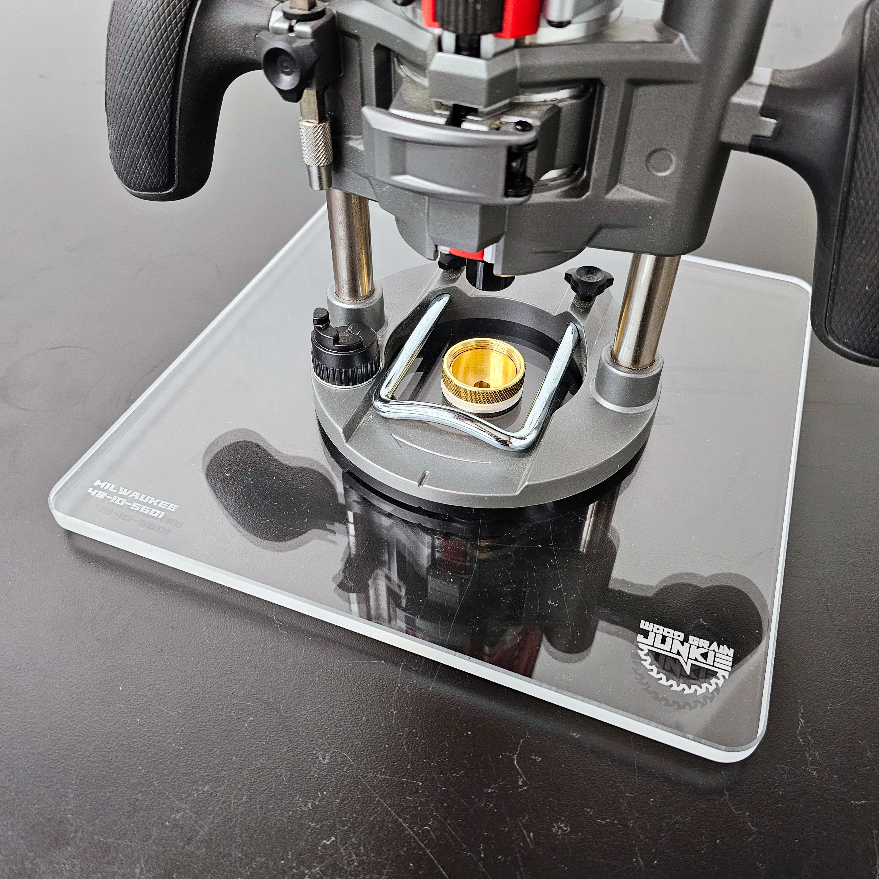 TrimFit Pro® 10in Base Plate - Milwaukee M18 FUEL Trim Router Plunge Base (48-10-5601) - Image 5