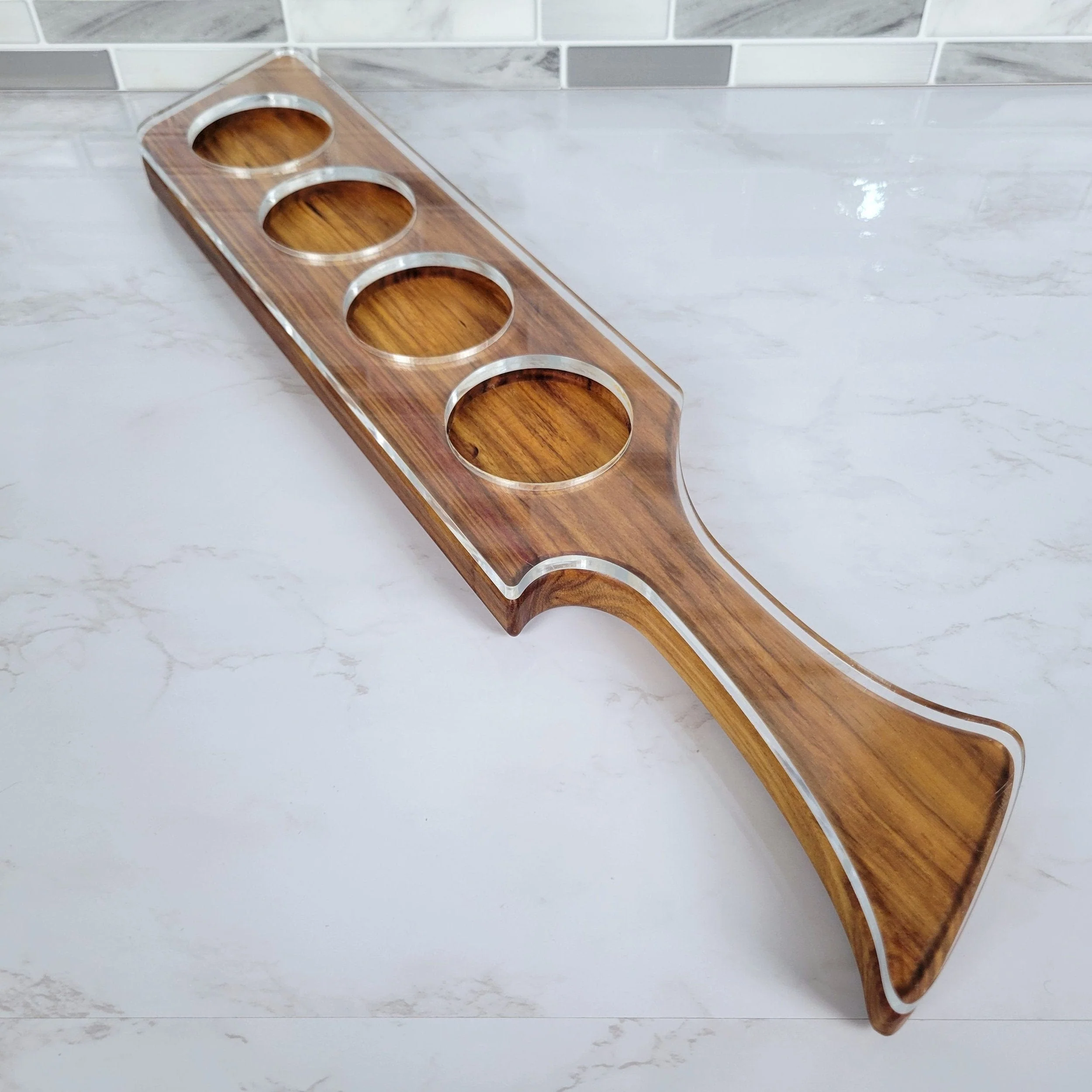 Modern Beer Flight Acrylic Router Template - Image 2