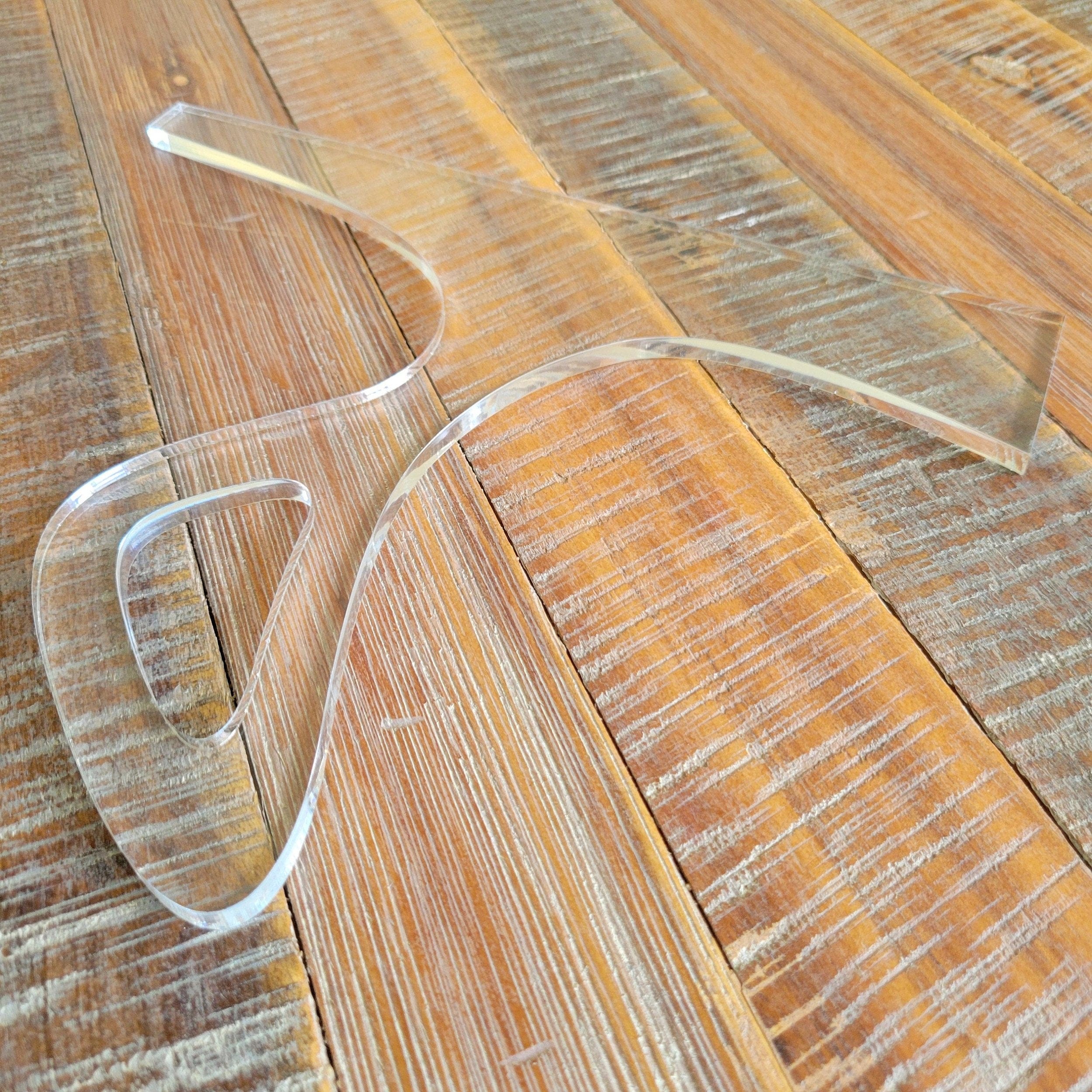 Modern Charcuterie Board Handle Acrylic Router Template - Image 5