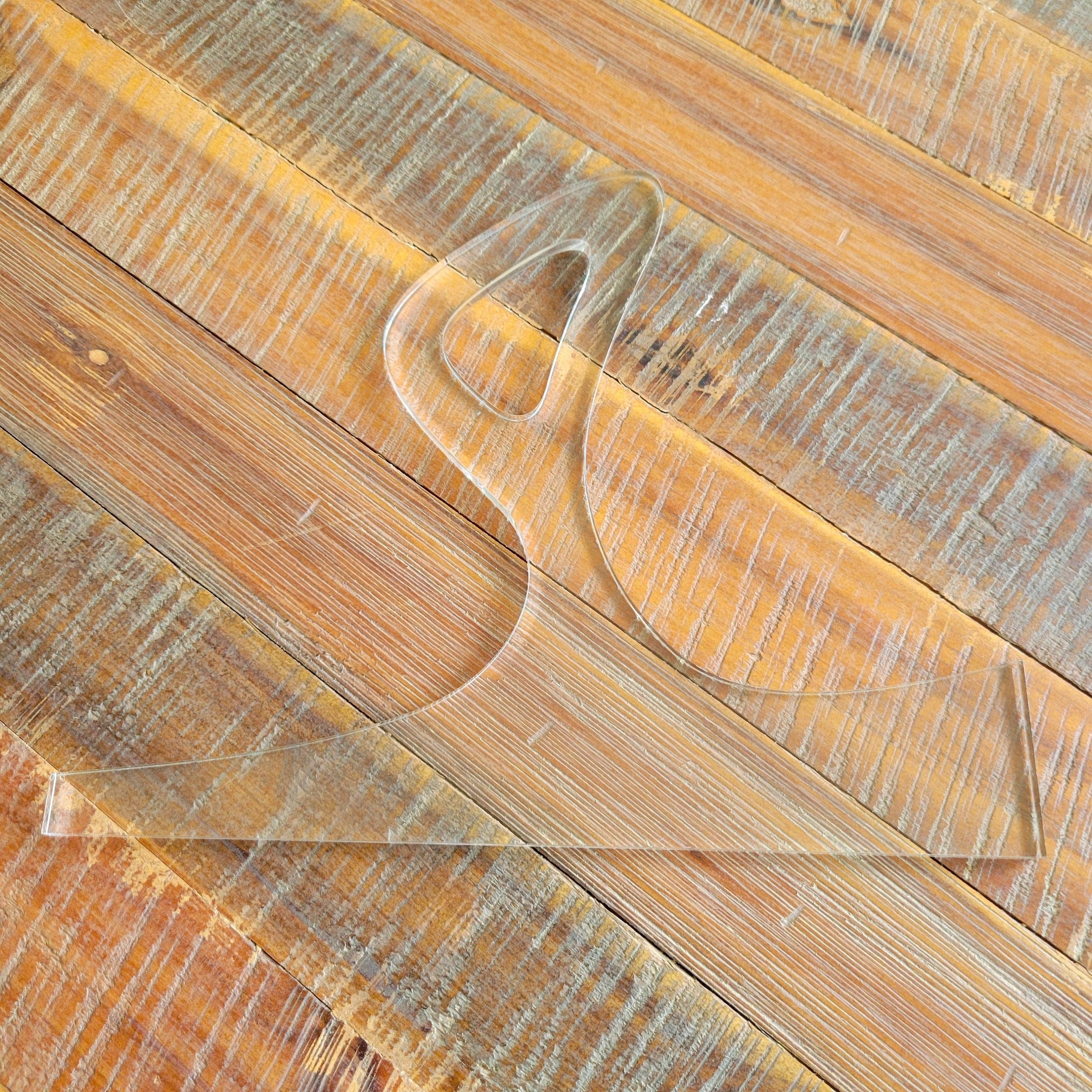 Modern Charcuterie Board Handle Acrylic Router Template - Image 6