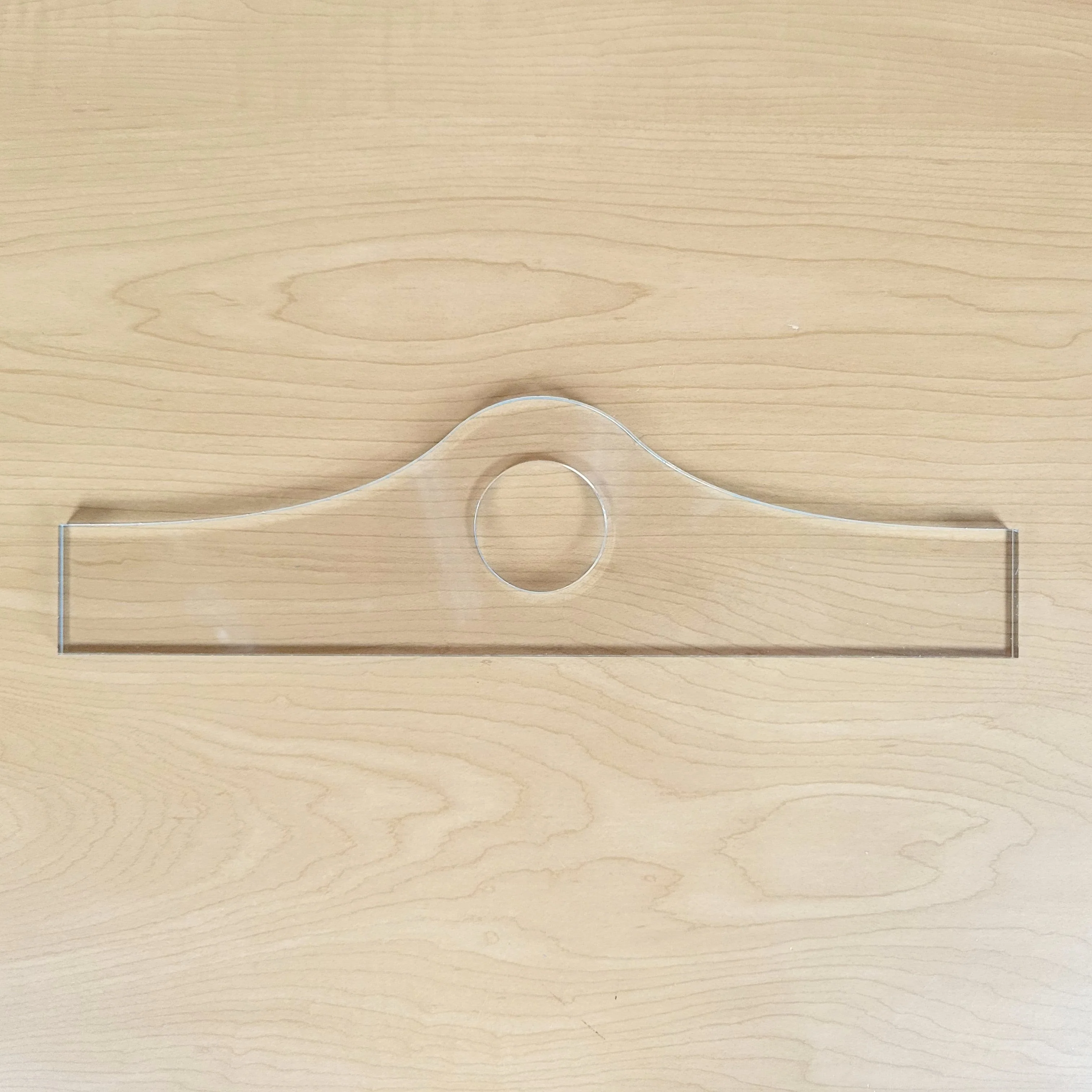 Mound Charcuterie Board Handle Acrylic Router Template - Image 2
