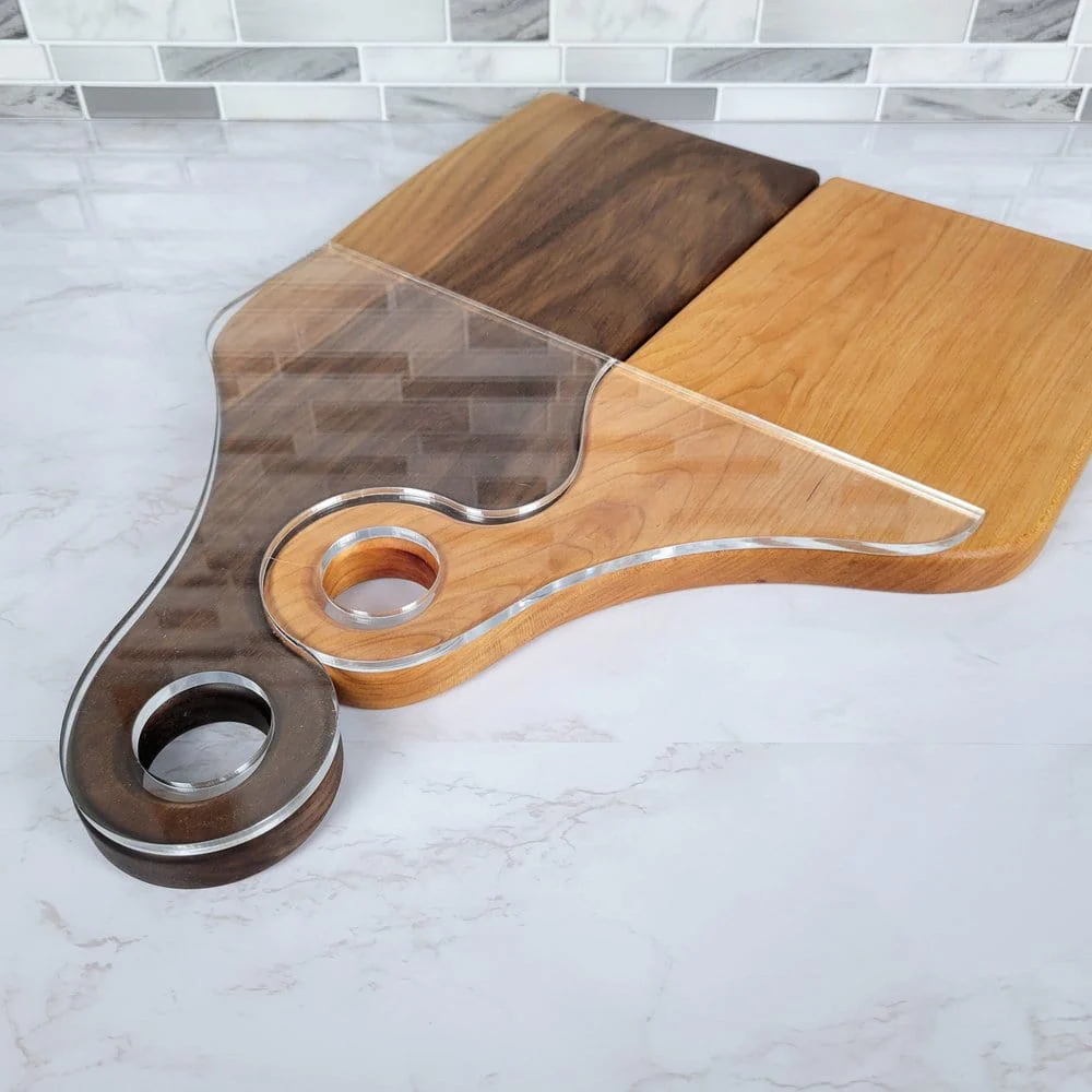 Nesting Charcuterie Board Handle Router Template Set