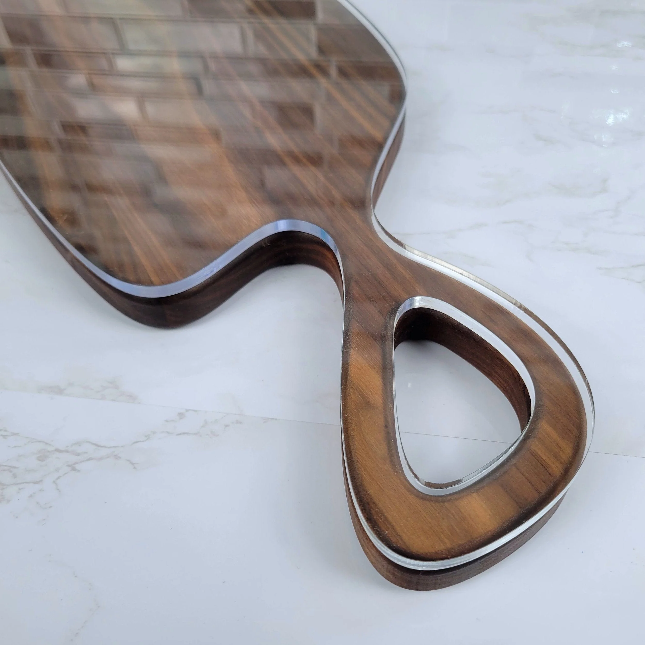 Organic Handle Full Charcuterie Board Acrylic Router Template - Image 5