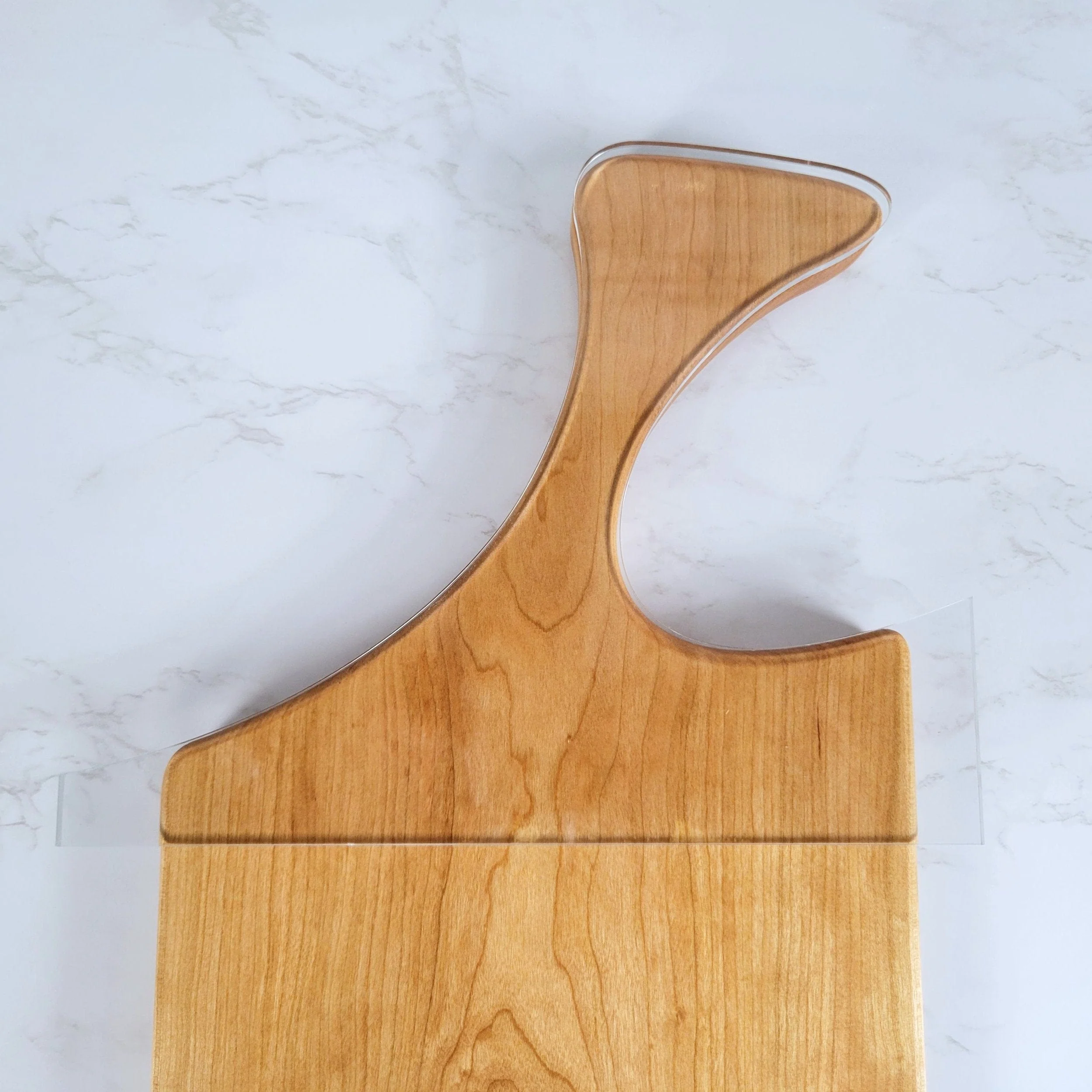 Skinny Modern Charcuterie Board Handle Acrylic Router Template - Image 5