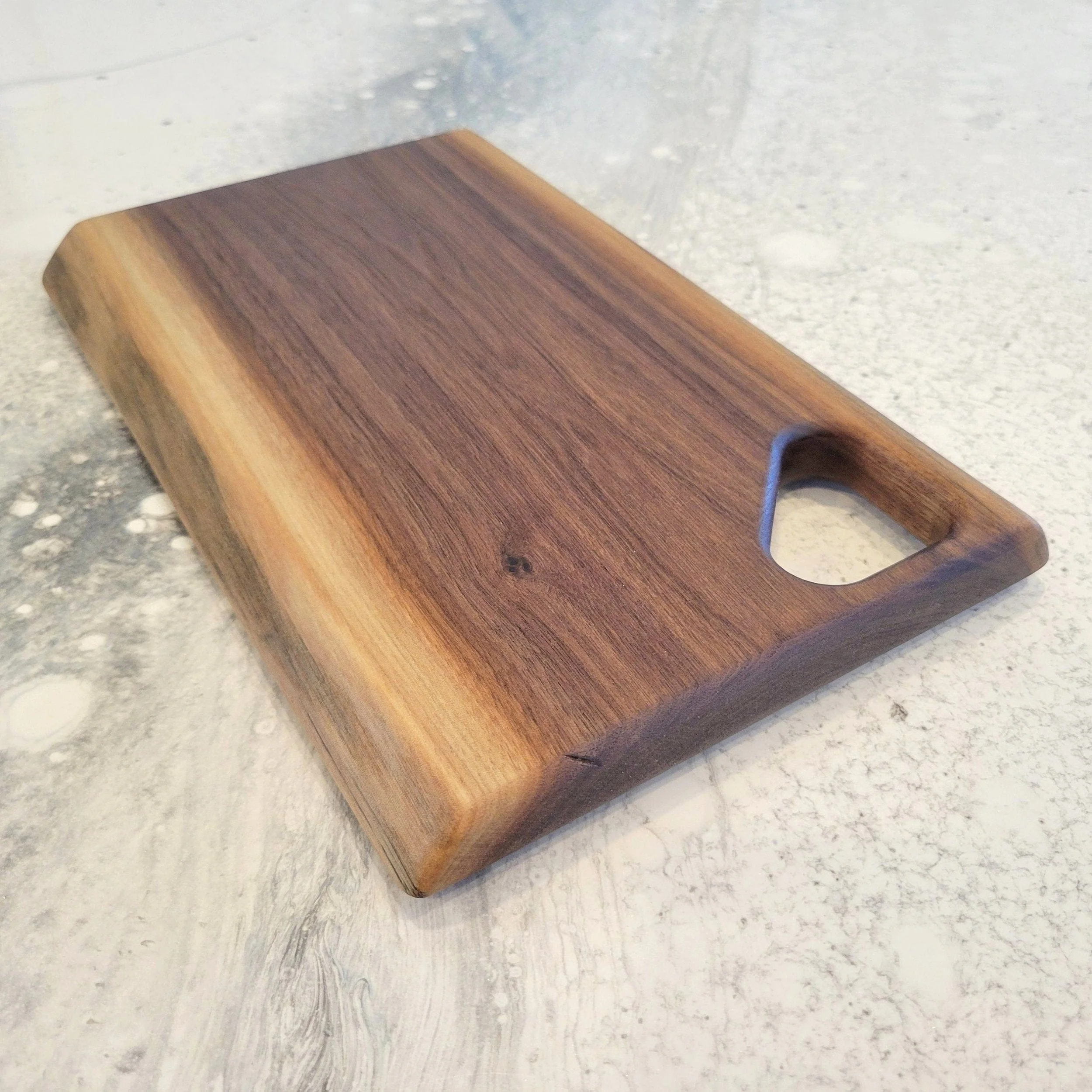 Triangle Cutting Board Corner Handle Acrylic Router Template - Image 7